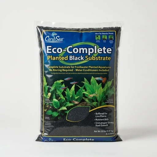 CaribSea Eco-Complete Planted Black Substrate view 2