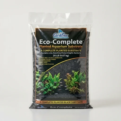 CaribSea Eco-Complete Planted Black Substrate view 3