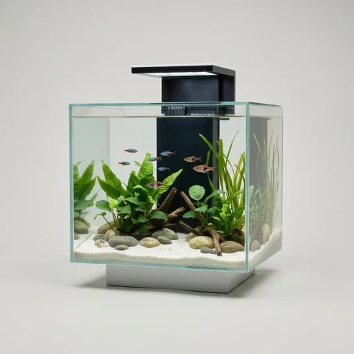 Fluval Edge Aquarium Kit view 2