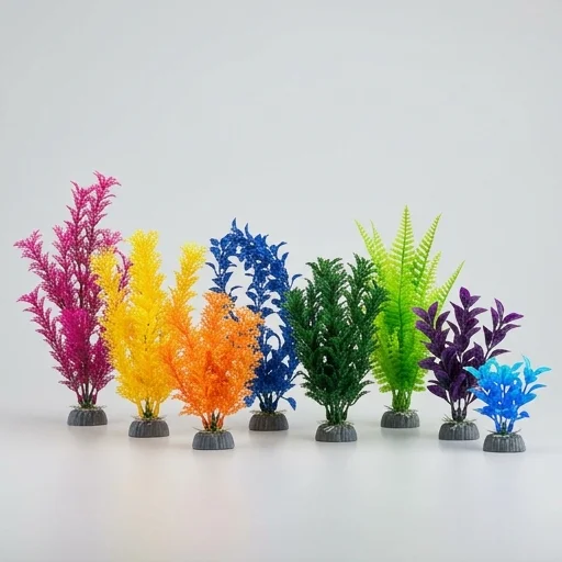 GloFish Aquarium Plants Decor Set view 3