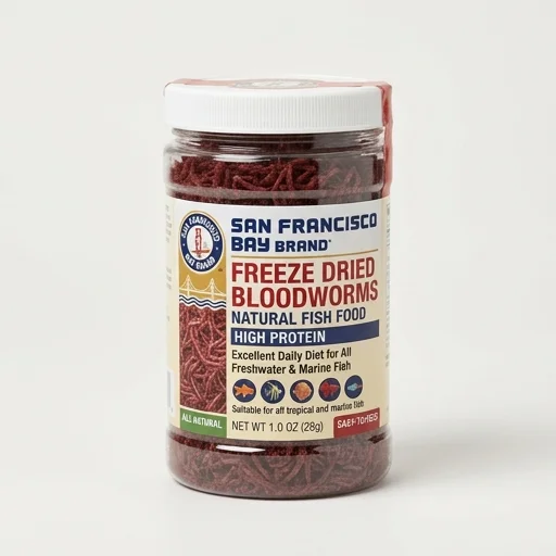 San Francisco Bay Brand Freeze Dried Bloodworms view 3